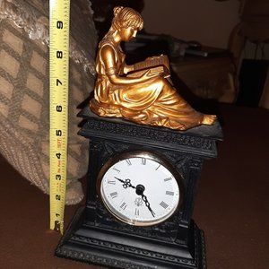 "TARANIS" GREEK MANTEL CLOCK (battery operated)